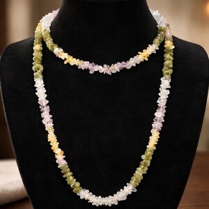 Elegant Multicolor Beaded Necklace